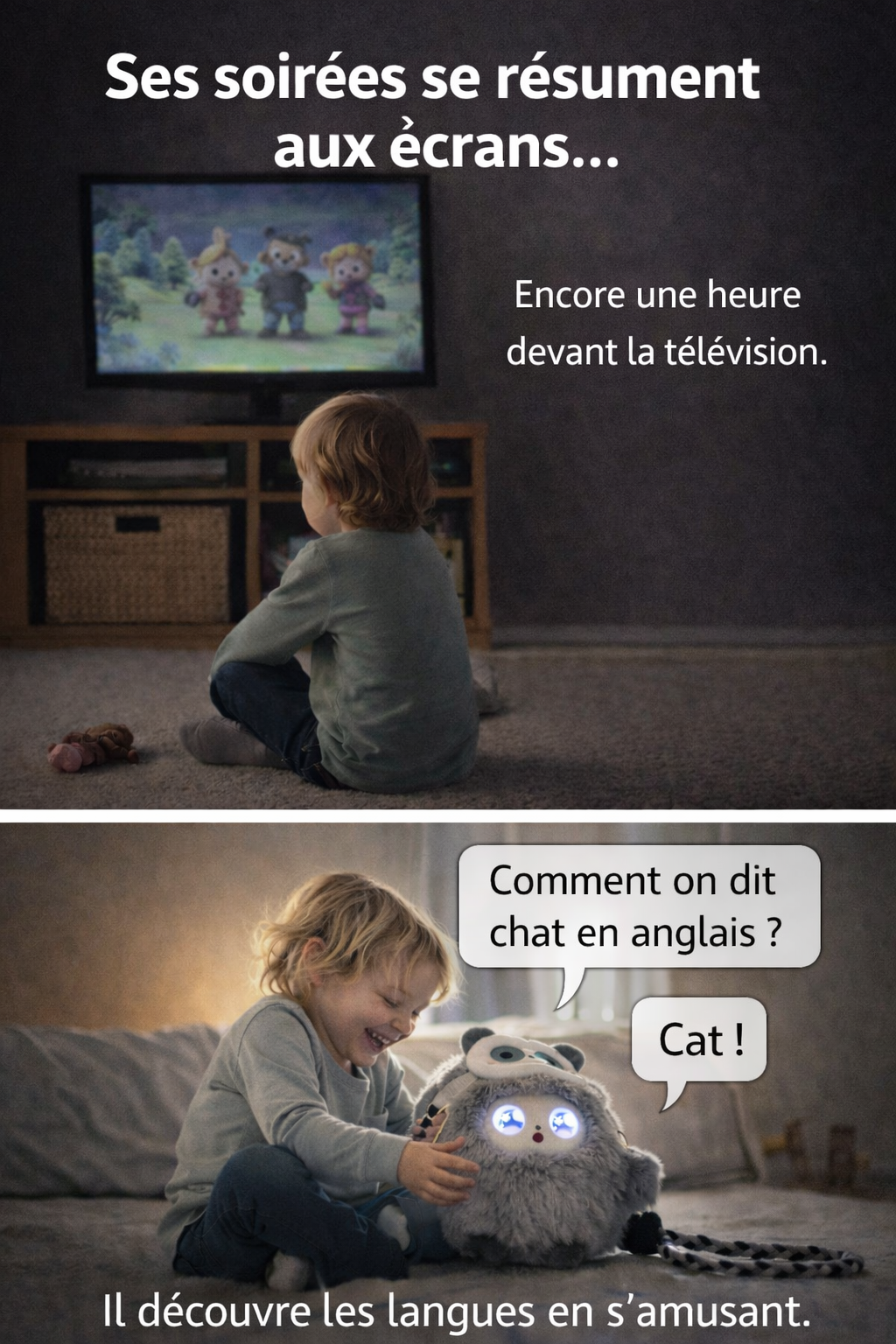 Ce moment où votre enfant joue, apprend et n’a besoin de rien d’autre